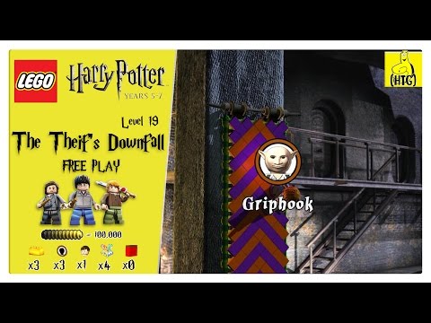 Lego Harry Potter Years 5-7: Lvl 19 / The Thief's Downfall FREE PLAY (All Collectibles) - HTG