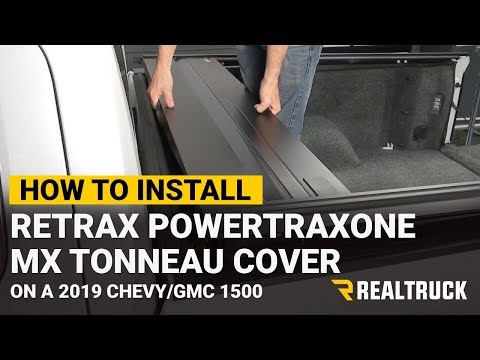 How to Install Retrax PowertraxONE MX Tonneau Cover on a 2019 Chevy/GMC 1500
