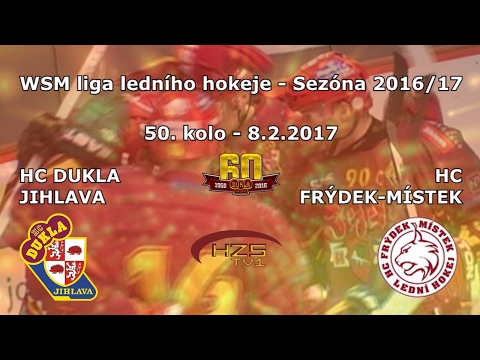 50. kolo (8.2.2017) HC Dukla Jihlava - HC Frýdek-Místek