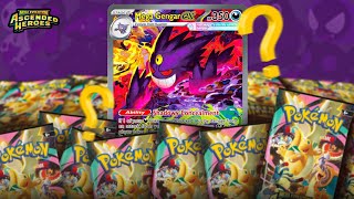 How many Ascended Heroes packs to pull the Mega Gengar SIR?