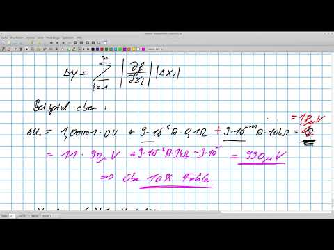 Grundlagen der Messtechnik: Worst-Case Abschätzung