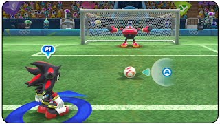 Mario and Sonic at the Rio 2016 Olympic Games (Wii U) - All Characters Football Gameplay