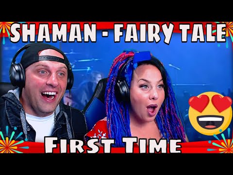 First Time Hearing SHAMAN - FAIRY TALE (RITUALIVE) THE WOLF HUNTERZ REACTIONS