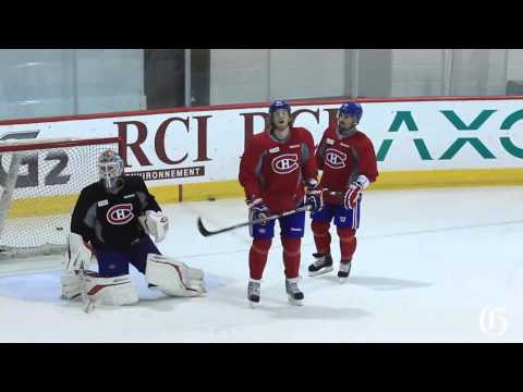 Montreal Canadiens prepare for game 4 against Boston Bruins