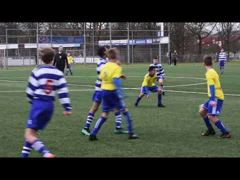 Alphense Boys JO15 #Wintertoernooi 2018 - OLIVEO JO15-1 in actie