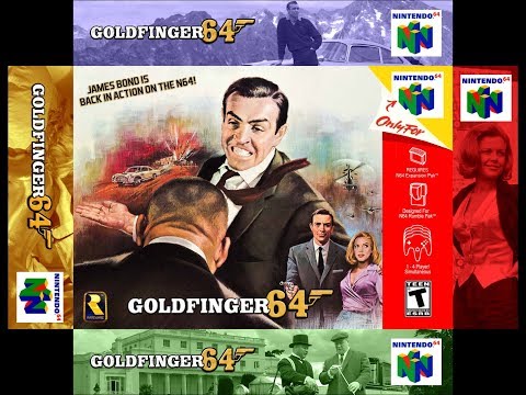 Goldfinger 64 100% Agent Vaults