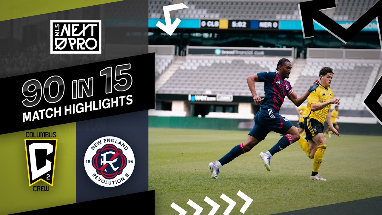 Columbus Crew 2 vs New England Revolution II Highlights