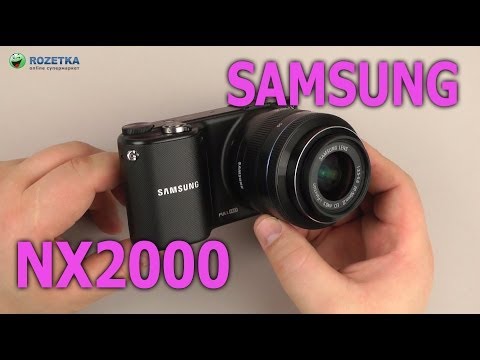 Распаковка Samsung NX2000 20-50mm Kit Black