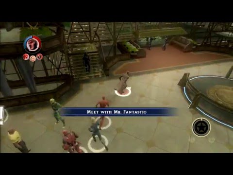 Marvel: Ultimate Alliance 2 Act II Chapter 1 Part 1: Base Defense - Safe Harbor