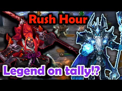 Arena Rush - Legend on Tally!? No bombs, Kaki Poseidon AO OP! - Summoners War