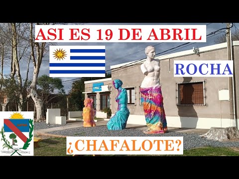 This is the town of 19 DE ABRIL in ROCHA.