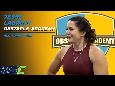 NSC 2nd Place Jesse Labreck | Every Finals Run From Obstacle Academy Qualifier | Season 2