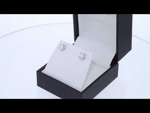 1.00ctw Round Brilliant Lab Created Diamond Stud Earrings | Ada Diamonds