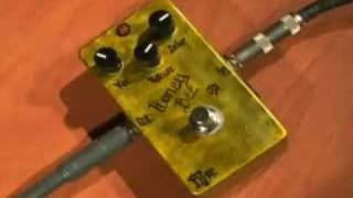 Video thumbnail for BJF Honey Bee Overdrive Pedal by musictoyznetwork