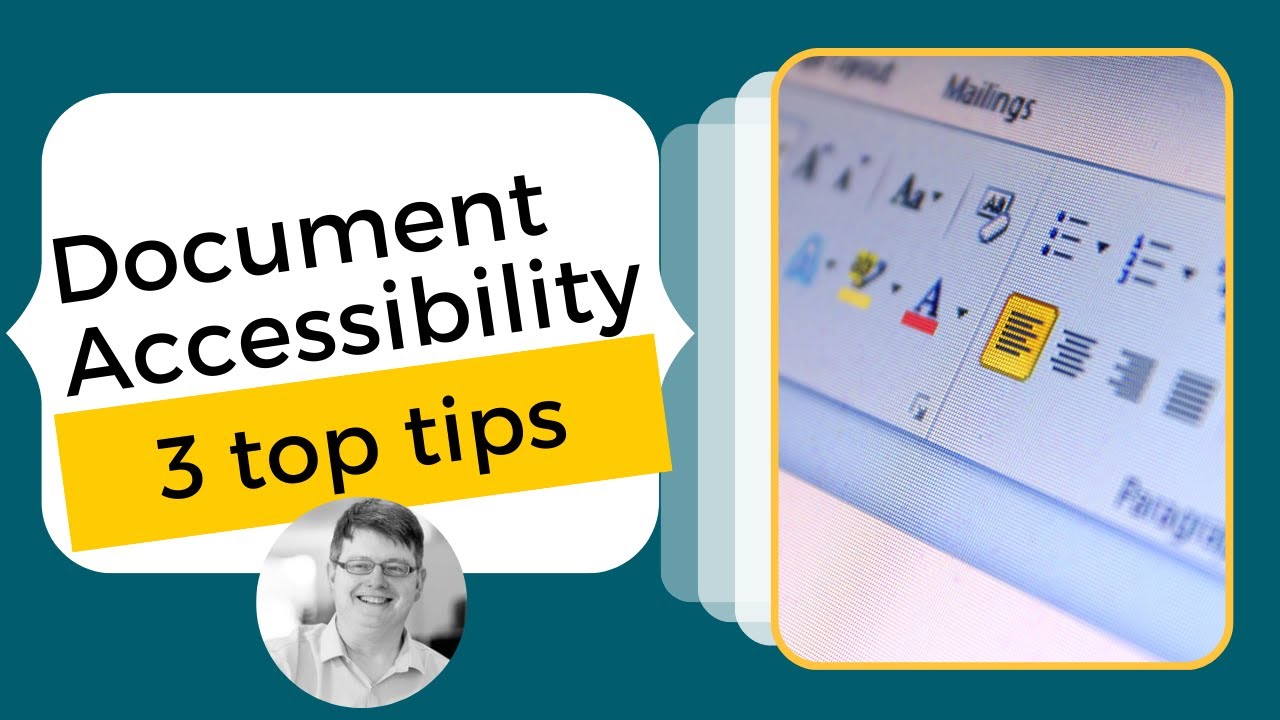 Document Accessibility: 3 Top Tips from an Accessibility Expert