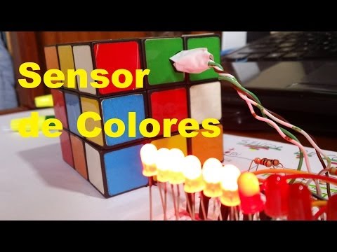 Circuito Sensor de Colores (Como se hace) Video