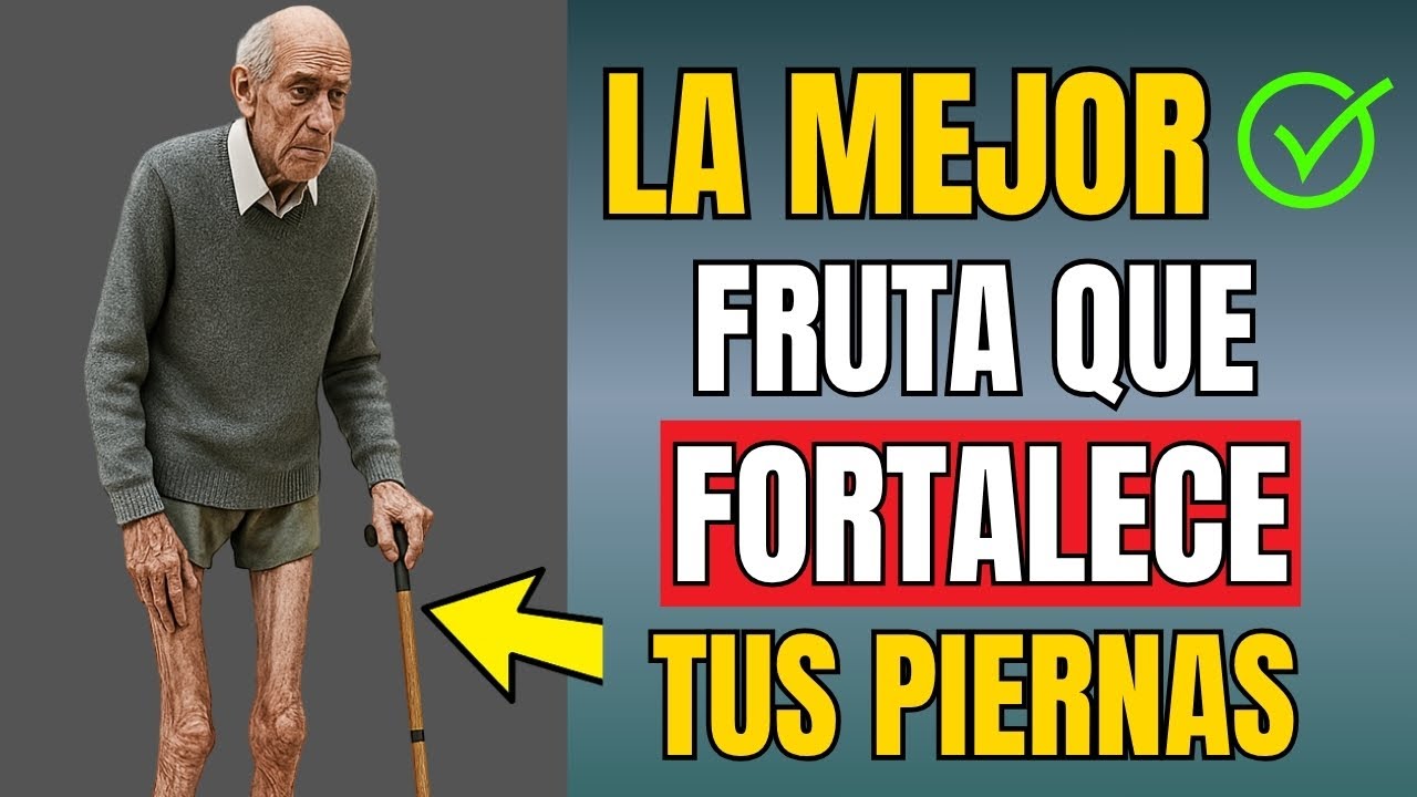 7 FRUTAS que los MÉDICOS RECOMIENDAN contra la SARCOPENIA💪
