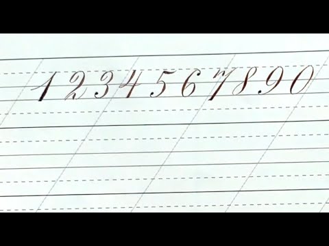 Engrosser's Script Number Demo