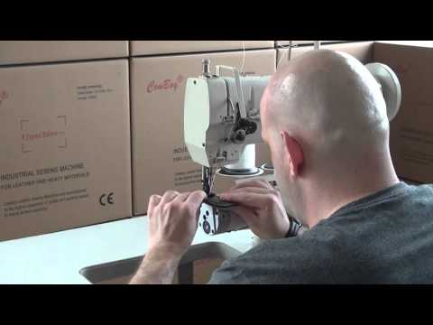 Schwere 3-fach-Transport Freiarm-Nähmaschine mit Vertikalgreifer