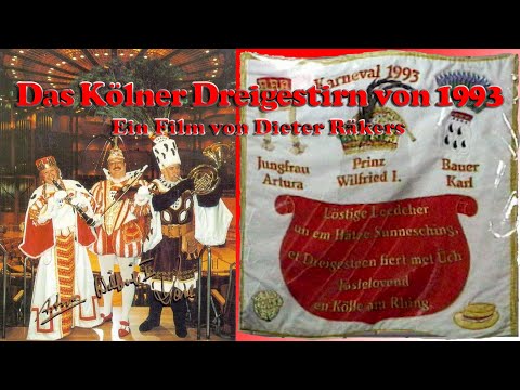 Das Kölner Dreigestirn 1993 - "Einmol Prinz zo sin"