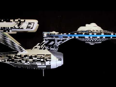 1/537 scale Enterprise Refit Aztec Masking kit by Maskdesign