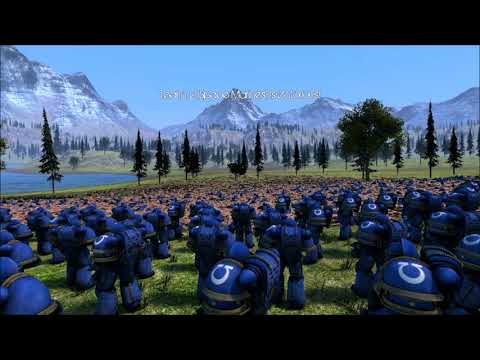 1000 Space Marines vs 10000 Velociraptors | Ultimate Epic Batlle Simulator