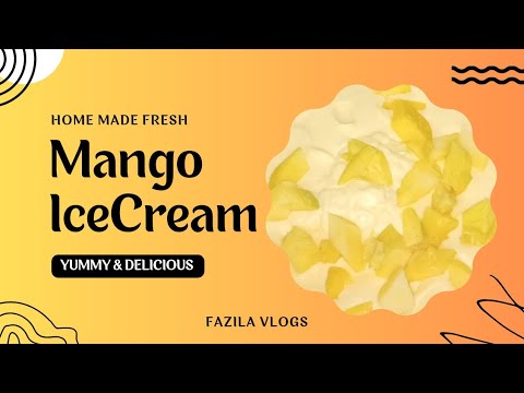 Fresh Mango IceCream Bnai Ghar Pr #subscribe #vlog #summer
