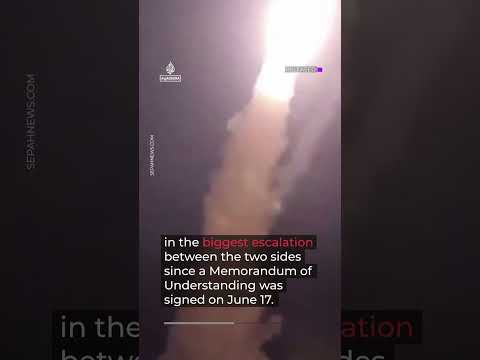 Iranian forces: missiles and drones fired at US targets in Gulf States | AJ #shorts