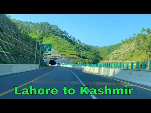 Lahore to Muzaffarabad, Kashmir Scenic Journey | Adventure through Pakistan’s Beauty - Part 1 [4K]
