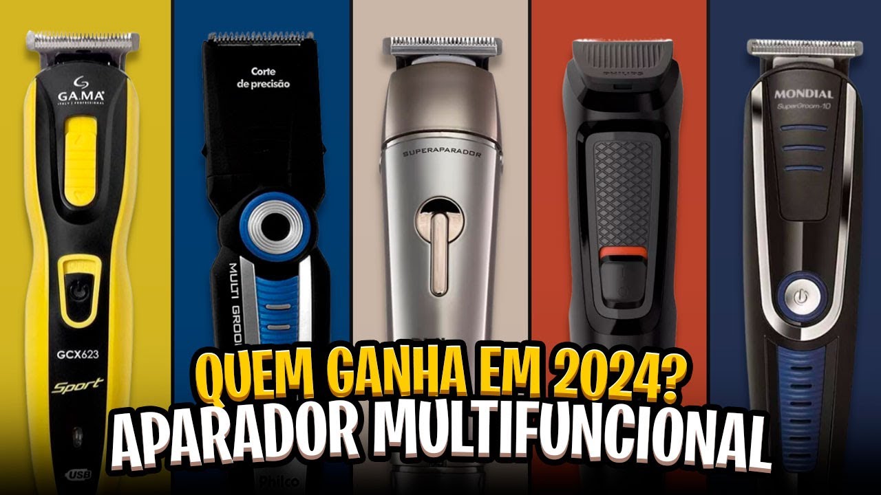 Qual APARADOR DE PELOS MULTIFUNCIONAL comprar em 2024? Os 5 Melhores ✅