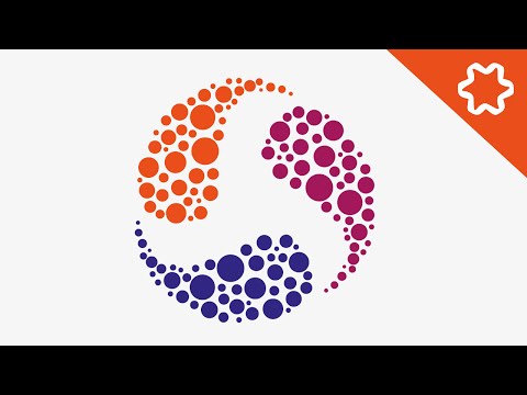 Water Drop Logo Design Tutorial With Different color every layer Adobe illustrator tutorial
