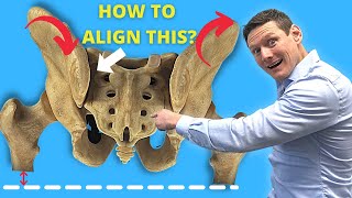 How To Align Your Pelvis | Self Adjustment For the SI joint