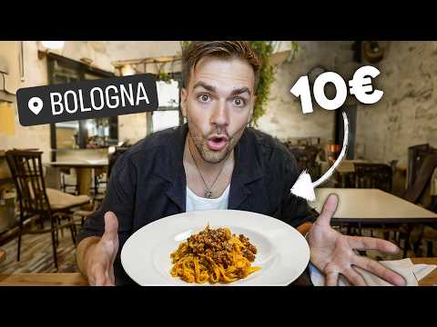 Wie gut schmeckt Bolognese in Bologna? 🤔🍝