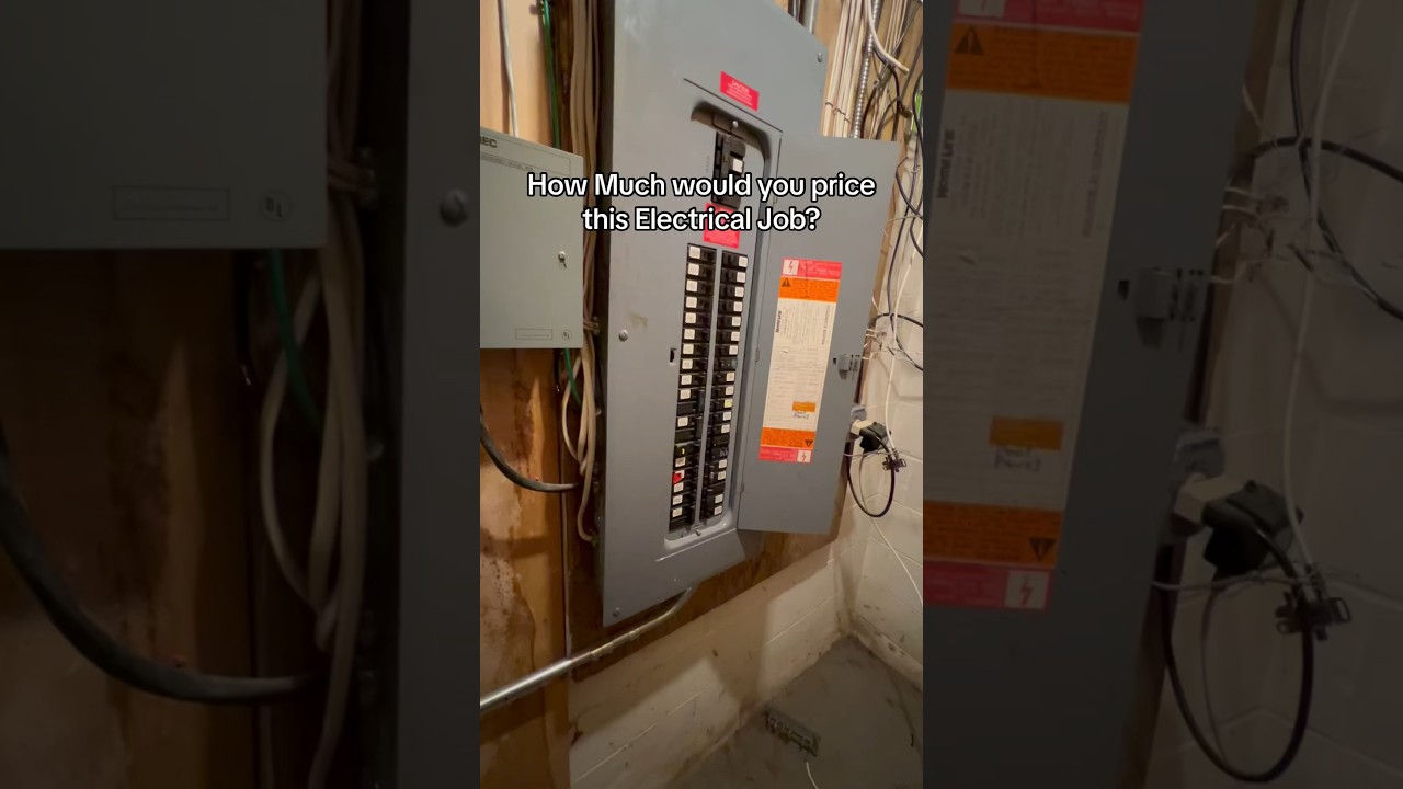 Electrician Job Pricing, and advice how to price correctly #electrican #contractor #ev