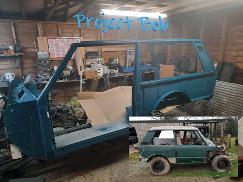 Episode 36   1971 Range Rover BOB Paint at last and assembly - Parental Warnings