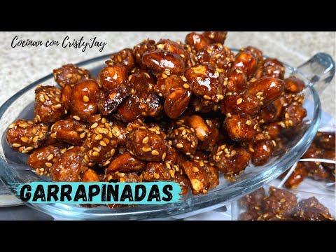 Cómo hacer garrapiñadas | Las mejores **GARRAPIÑADAS ** | Receta Maní Dulce confitado para negocio