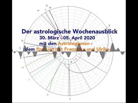 Astrologischer Wochenausblick 30. März - 05. April 2020