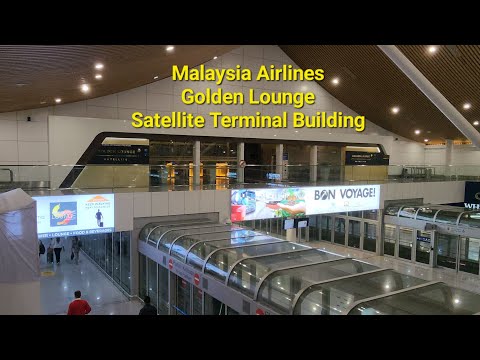 Malaysia Airlines Golden Lounge OneWorld Classe Executiva Sapphire KLIA 1 Terminal Satélite