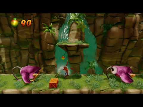Crash Bandicoot 2 (N-Sane Trilogy) - Level 1: Turtle Woods (Crystal/Gem/Blue Gem)