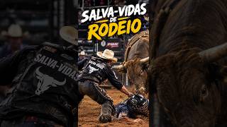 🔥 SALVA-VIDAS EM AÇÃO! 😱 O HERÓI DO RODEIO! 🤠🐂 #Shorts