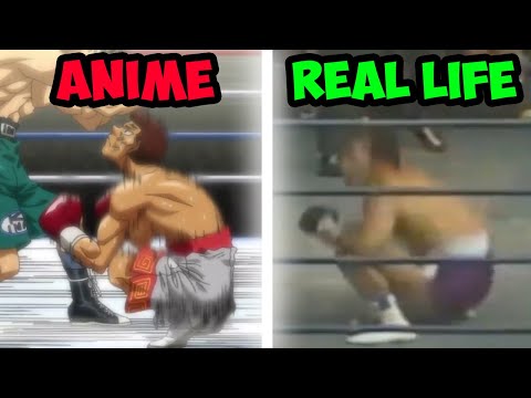 HAJIME NO IPPO CHARACTERS IN REAL LIFE..