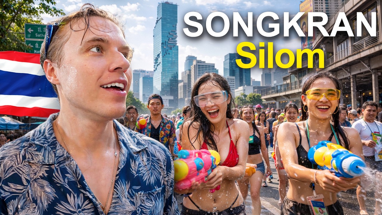 SONGKRAN festival in Thailand - World's BIGGEST Water Fight 2026!