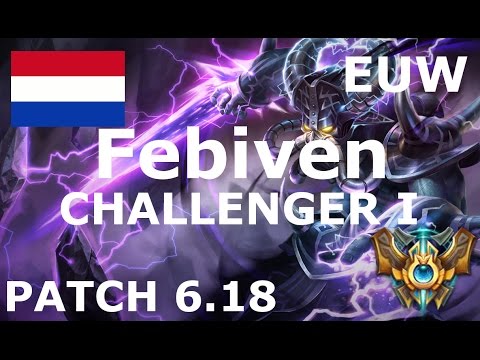 6 - Febiven as KASSADIN (mid) VS. HEIMERDINGER | CHALLENGER | SEASON 6 | RANKED