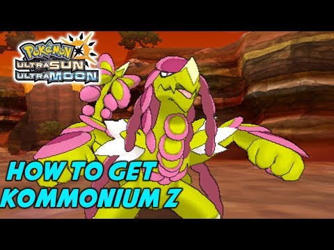 How to Get Kommo-o's Exclusive Z Crystal, Kommonium Z! Plus Kommo-o's Z Move Clangorous Soulblaze!