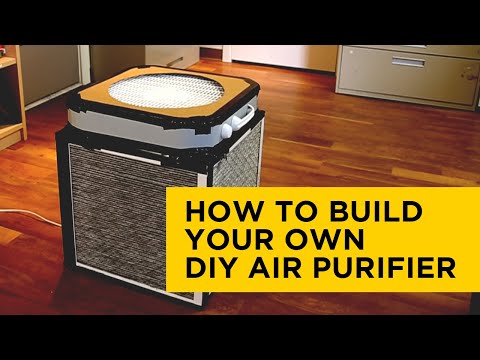 Here's how to build your own DIY air purifier