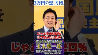 【玉木雄一郎】消費税1%削減では足りない理由 #経済ニュース #政治