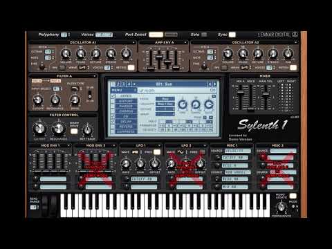 "Thank you for trying this demo" (FL Studio Wii Homebrew) - Sylenth1