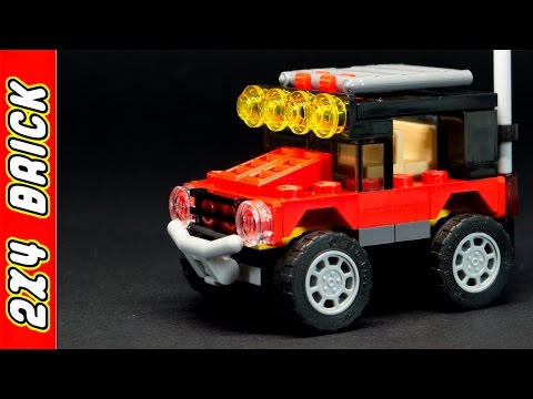 Vidéo LEGO Creator 31040 : Les bolides du désert