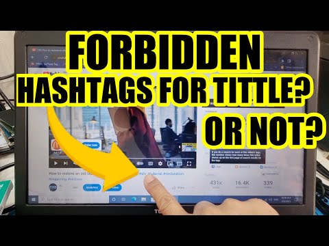 Can we use hashtag in youtube title or not? #hashtags #tubebuddy #diy #tutorial #restoration