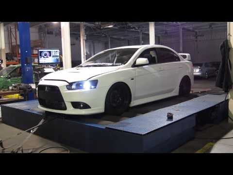 Cobb Accessport tuning on a Mitsubishi Ralliart